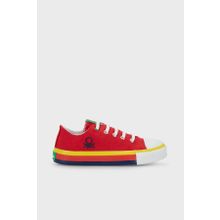 Benetton BN-30175 Kırmızı Bağcıklı Unisex Çocuk Sneakers