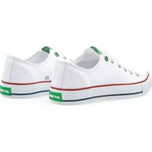 Benetton BN-30177 Beyaz Bağcıklı Erkek Spor Ayakkabı