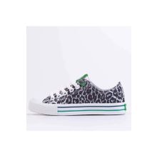 Benetton BN-30179 Siyah-Beyaz Kadın Spor Ayakkabı