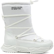 Benetton BN-30392-3256 Beyaz Kadın Bot