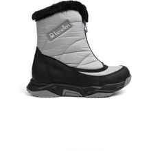Benetton BN-30393-3256 Gri Siyah Kadın Bot