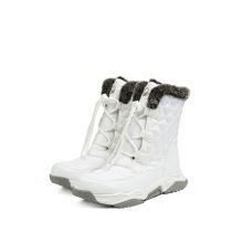 Benetton BN-30394-3256 Beyaz Gri Kadın Bot