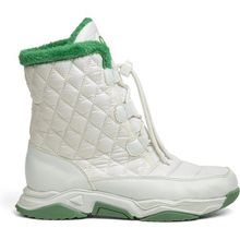Benetton BN-30394-3256 Beyaz Yeşil Kadın Bot
