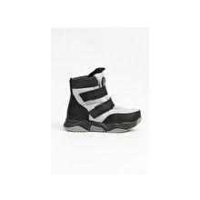 Benetton BN-70000 3256 Gri Siyah Kız Çocuk Bot