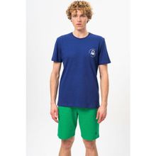 Benetton BNT-M099-R-23Y Lacivert Erkek T-shirt