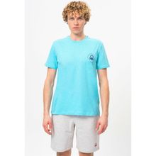 Benetton BNT-M099-R-23Y Turkuaz Erkek T-shirt