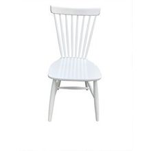 Bengi Ticaret 12552 Beyaz Lake Midilli Kayın Retro Ayak Kafes Sırt Sandalye