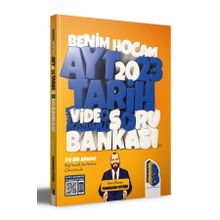 Benim Hocam 2023 AYT Tarih Tamamı Video Çözümlü Soru Bankası