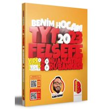 Benim Hocam 2023 TYT Felsefe Video Destekli Konu Anlatımı ve Tamamı Video Çözümlü Soru Bankası
