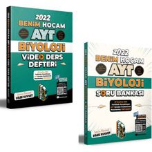 Benim Hocam Yayınları 2022 AYT Biyoloji Video Ders Defteri ve Soru Bankası Seti