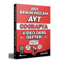 Benim Hocam Yayınları 2022 AYT Coğrafya Video Ders Defteri