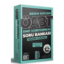 Benim Hocam Yayınları 2022 Öabt Sınıf Öğretmenliği Tamamı Çözümlü Soru Bankası