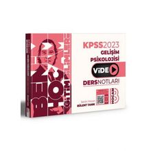 Benim Hocam Yayınları - 2023 KPSS Eğitim Bilimleri Gelişim Psikolojisi Video Ders Notları