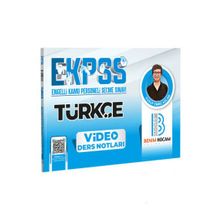 Benim Hocam Yayınları - 2024 EKPSS Türkçe Video Ders Notları