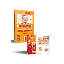 Benim Hocam Yayınları 2024 KPSS Matematik Ders Notları ve Tamamı Video Çözümlü Soru Bankası Seti