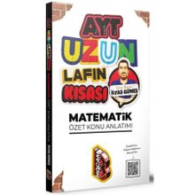 Benim Hocam Yayınları AYT Matematik Uzun Lafın Kısası Özet Konu Anlatımı