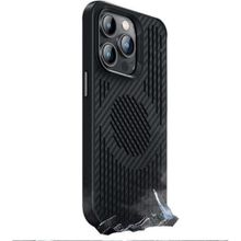 Benks Apple iPhone 14 Pro Karbon Magnetik Soğutucu Özellikli Telefon Kılıfı