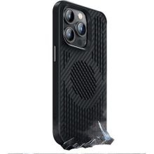 Benks Apple iPhone 14 Pro Max Karbon Magnetik Soğutucu Özellikli Telefon Kılıfı