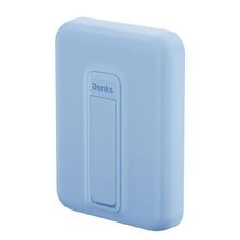 Benks MP09 5W 6000 mAh Mavi Magsafe Magnetik Standlı İnce Tasarımlı Powerbank