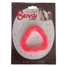 Benny Kırmızı 8x8.5 cm Üçgen Köpek Oyuncağı
