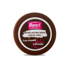 Benri Kakao Yağlı 100 ml Bronzlaştırıcı Krem