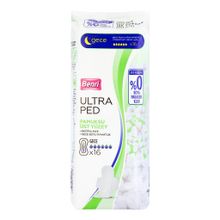 Benri Ultra Hijyenik Ped Pamuklu Gece 16'lı