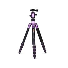 Benro MEFOTO A-1350Q1P Road Trip Aluminum Travel Purple Tripod Kit