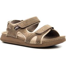 Bento 86.012 Camel Erkek Cırtlı Anatomik Sandalet