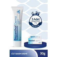Bepanthol Derma 30 gr Cilt Bakım Kremi + 3x3.5 gr Cilt Bakım Kremi