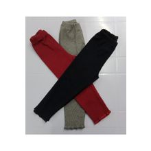 Berat moda Fitilli Esnek 3lü Bebek Kışlık Taytı Tek Alt Tayt