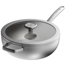 BergHoff 28 cm Graphite Paslanmaz Çelik Wok Tava