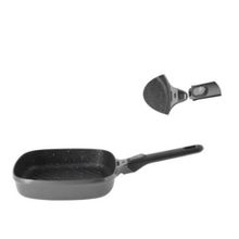 BergHoff Gem 2307431 Gri 28 cm Stay Cool Izgara Tava