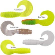 Berkley Beyaz 5 cm 20'li Powerbait Power Grubs Sahte Kurt