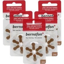 Bernafon 312 Numara 5 Paket 30 Adet İşitme Cihazı Pili