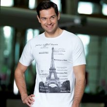 Berrak 1043 Kule Baskılı Erkek T-shirt