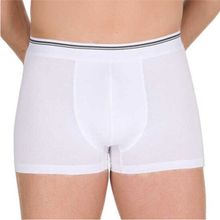 Berrak 1097 Likralı Beyaz 6'lı Paket Erkek Boxer