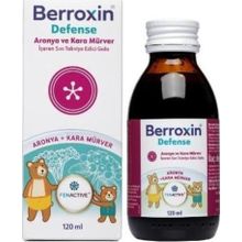 Berroxin Defense Aronya Kara Mürver İçeren 120 ml Şurup