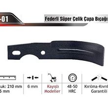 Bertolini 202-222 24 Adet Çapalama Makinesi Bıçağı