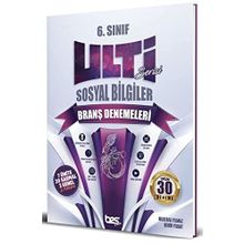 Bes Yayınları 6.Sınıf Sosyal Bilgiler Ulti Serisi Branş Denemeleri