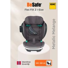 Besafe Flex Fıx 2 Oto Koltuğu - Metallic Melange