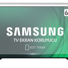 Best Ekran Samsung 65 İnç 163 Ekran Tak Çıkar Şeffaf Askı İpli Tv Ekran Koruyucu