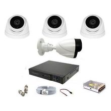 Besta BG-5206 2MP 1080P 3 İç Mekan 1 Dış Mekan Kameralı AHD Güvenlik Seti