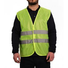 Bestguard İşçi Tipi Reflektörlü Sarı İkaz Yeleği
