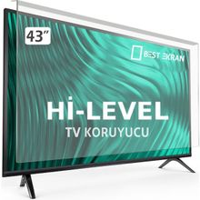 Bestoclass Hi Level 107 108 Ekran 43 İnç Uyumlu TV Ekran Koruyucu