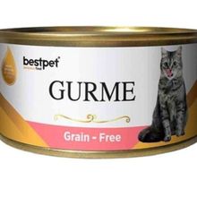 Bestpet 85 gr Gurme Jöleli Somonlu Kısırlaştırılmış Kedi Konservesi