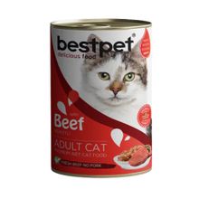 Bestpet 9x400 gr Sığır Etli Yetişkin Kedi Konservesi