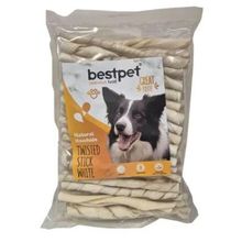 Bestpet Burgu Beyaz Kemik Çubuk 350 gr Köpek Ödülü