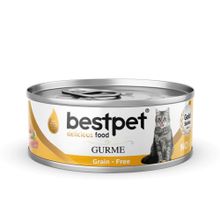 Bestpet Gurme Jöle İçinde Tavuklu Tahılsız 85 gr Yetişkin Kedi Konservesi