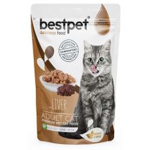 Bestpet Pouch Jelly Ciğerli 85 gr Kedi Yaş Maması
