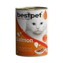 Bestpet Somonlu 12x400 gr Kısırlaştırılmış Kedi Konservesi
